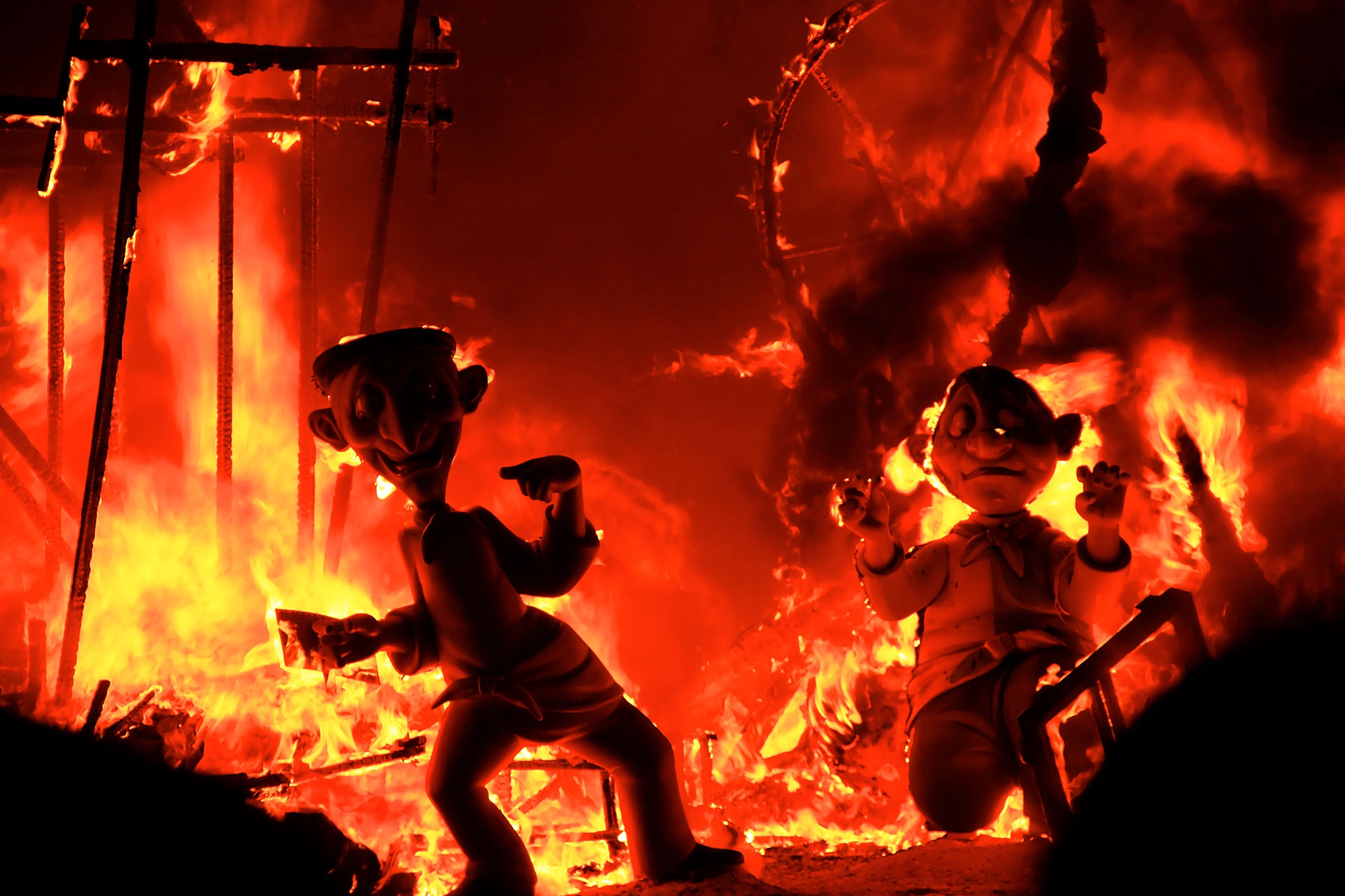 Bonfires San Juan Jávea