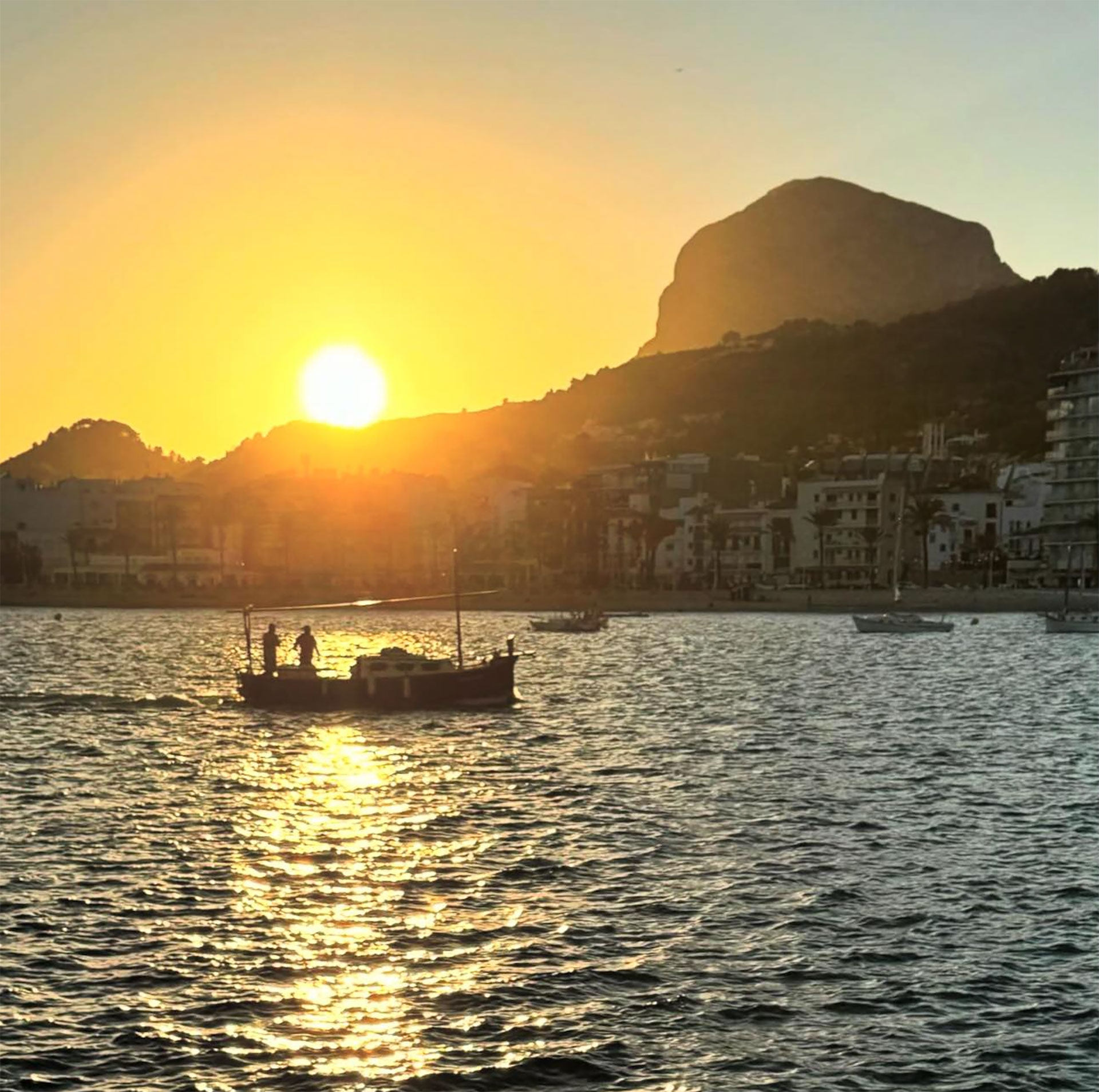 Jávea bay sundown