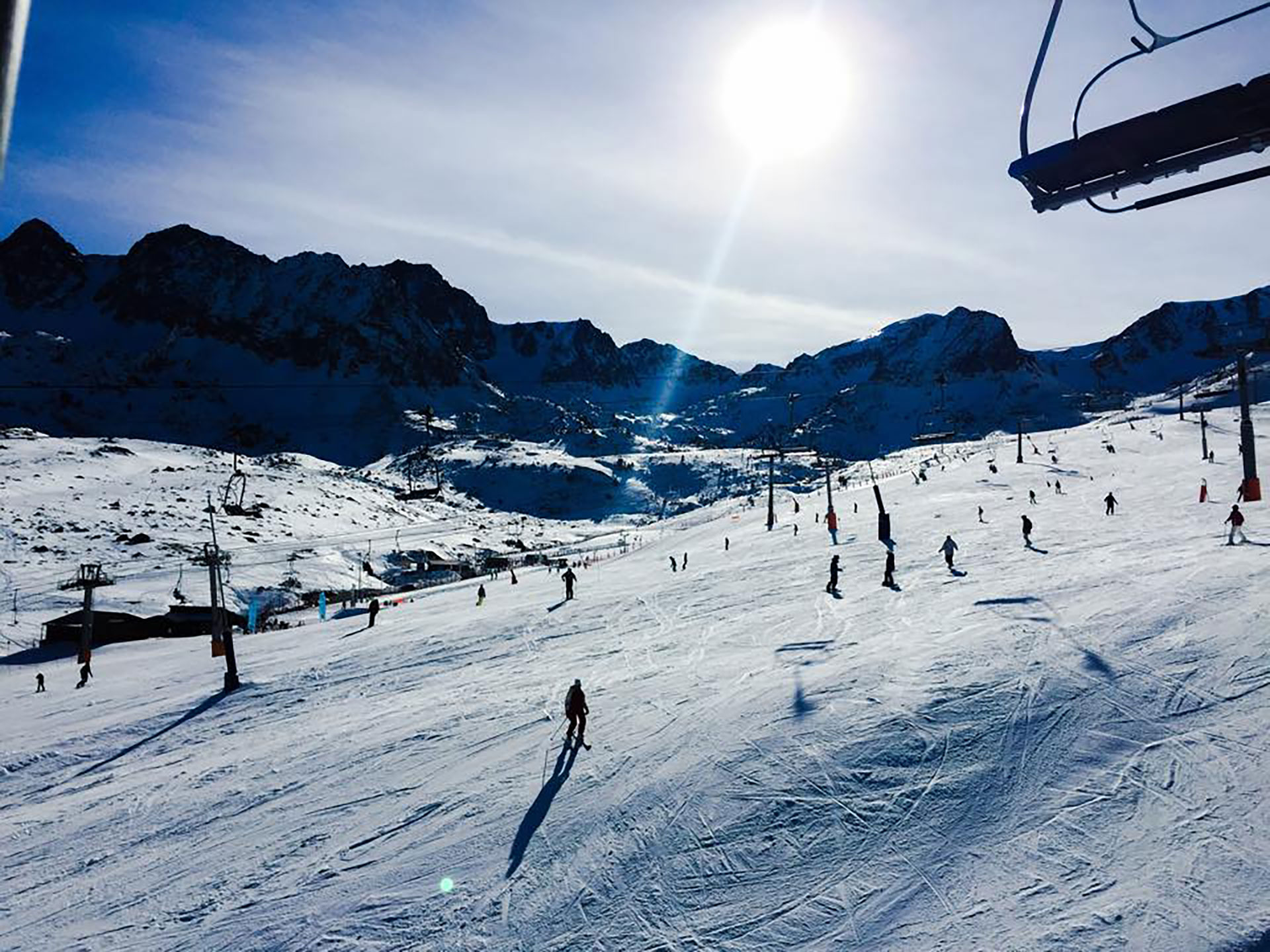 Andorra ski slopes