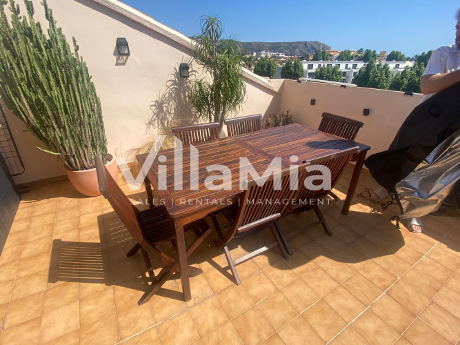 Penthouse in Jávea for long-term rental VMR 3165