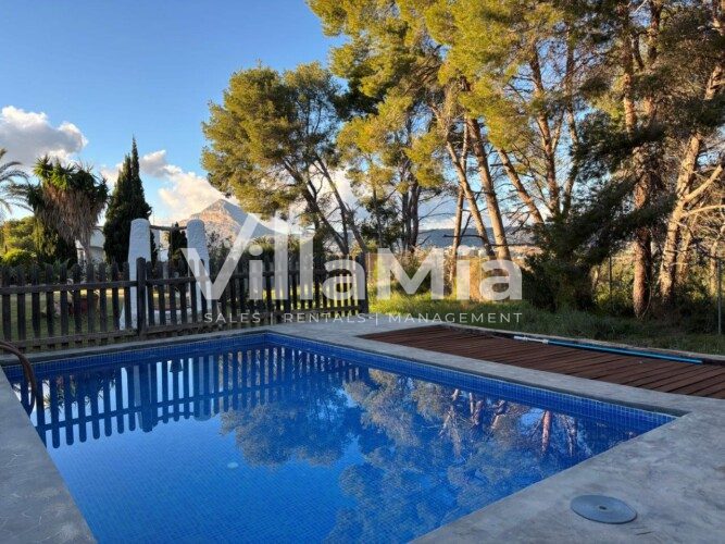 Villa in Jávea for winter let VMW 3130