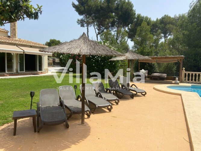 Villa in Jávea for winter let VMW 1717d